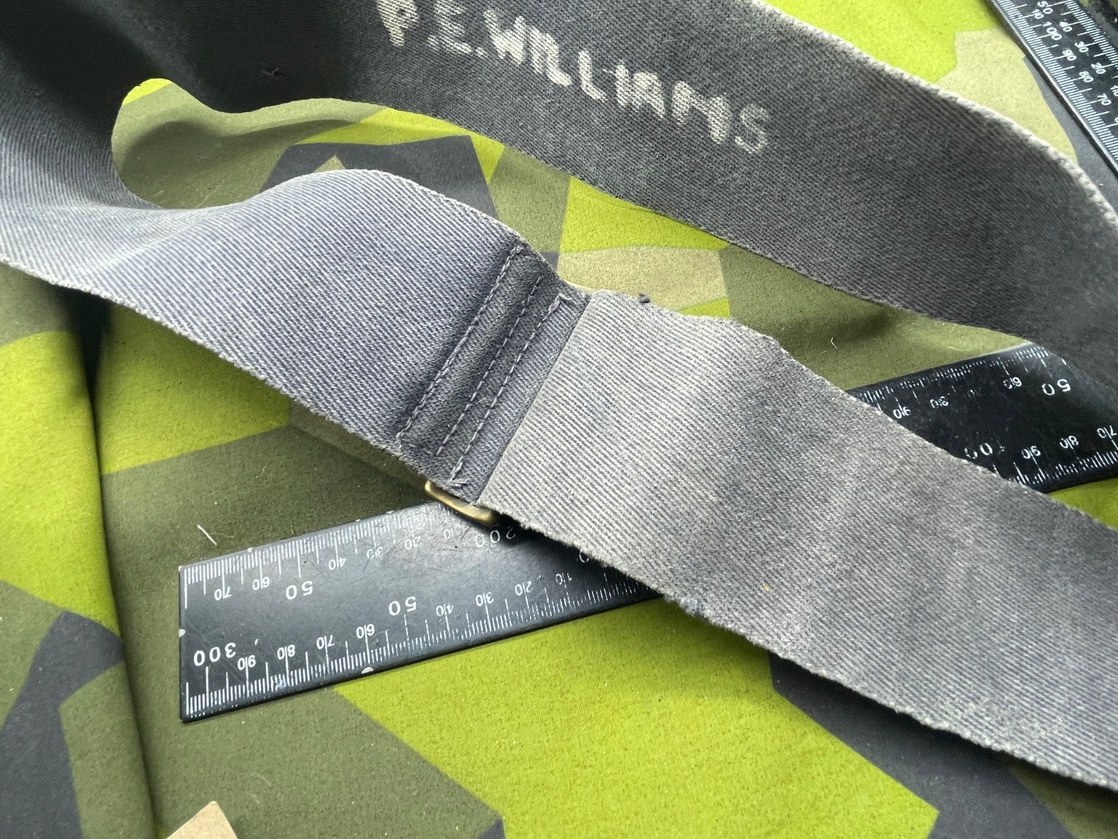 Original WW2 British Royal Navy Sailor's Belt - 32" Waist - The Militaria Shop