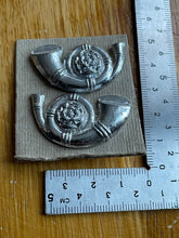 Charger l'image dans la galerie, Genuine British Army King's Own Yorkshire Light Infantry Collar Badges - The Militaria Shop