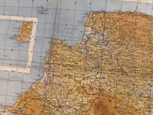 Load image into Gallery viewer, Original WW2 British Army RAF Navy Base Map of England - South West - Plymouth - The Militaria Shop