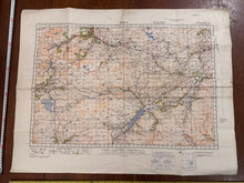 Load image into Gallery viewer, Original WW2 British Army GSGS OS Map of England & Wales - Bala - The Militaria Shop