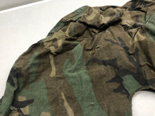 Load image into Gallery viewer, Original US Army Vietnam War Era M1 Camo Helmet Cover - Local Find - Combat Worn - The Militaria Shop