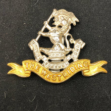 Load image into Gallery viewer, Original WW2 British Army Cap Badge - 33rd Regiment of Foot - The Militaria Shop