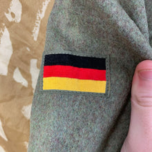 Load image into Gallery viewer, West German Field Jacket Green Wool Shirt Military Uniform Germany - 162/92 - The Militaria Shop
