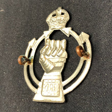 Load image into Gallery viewer, Original British Army Cap Badge - Royal Armoured Corps - The Militaria Shop