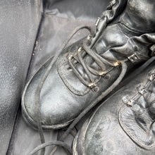 Load image into Gallery viewer, Austrian Army Black Leather Heavy Duty Combat Boots - Size EU 42 - UK 8 - The Militaria Shop