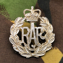 Load image into Gallery viewer, Genuine British RAF Royal Air Force Staybrite Cap Badge - The Militaria Shop