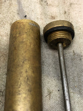 Load image into Gallery viewer, Original WW1 British Army SMLE Enfield Brass Oil Bottle - EFD Marked - The Militaria Shop