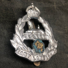Load image into Gallery viewer, Original WW2 British Army Cap Badge - East Lancashire Regiment - The Militaria Shop
