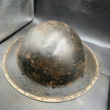 Load image into Gallery viewer, Original British Army WW2 Combat Steel Helmet - The Militaria Shop