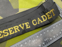 Load image into Gallery viewer, Genuine British Royal Navy - Naval Reserve Cadet Cap Tally - Full Length - The Militaria Shop