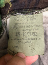 Charger l'image dans la galerie, Genuine British Army DPM Camouflaged Combat Temperate Trousers - Size 80/76/92 - The Militaria Shop
