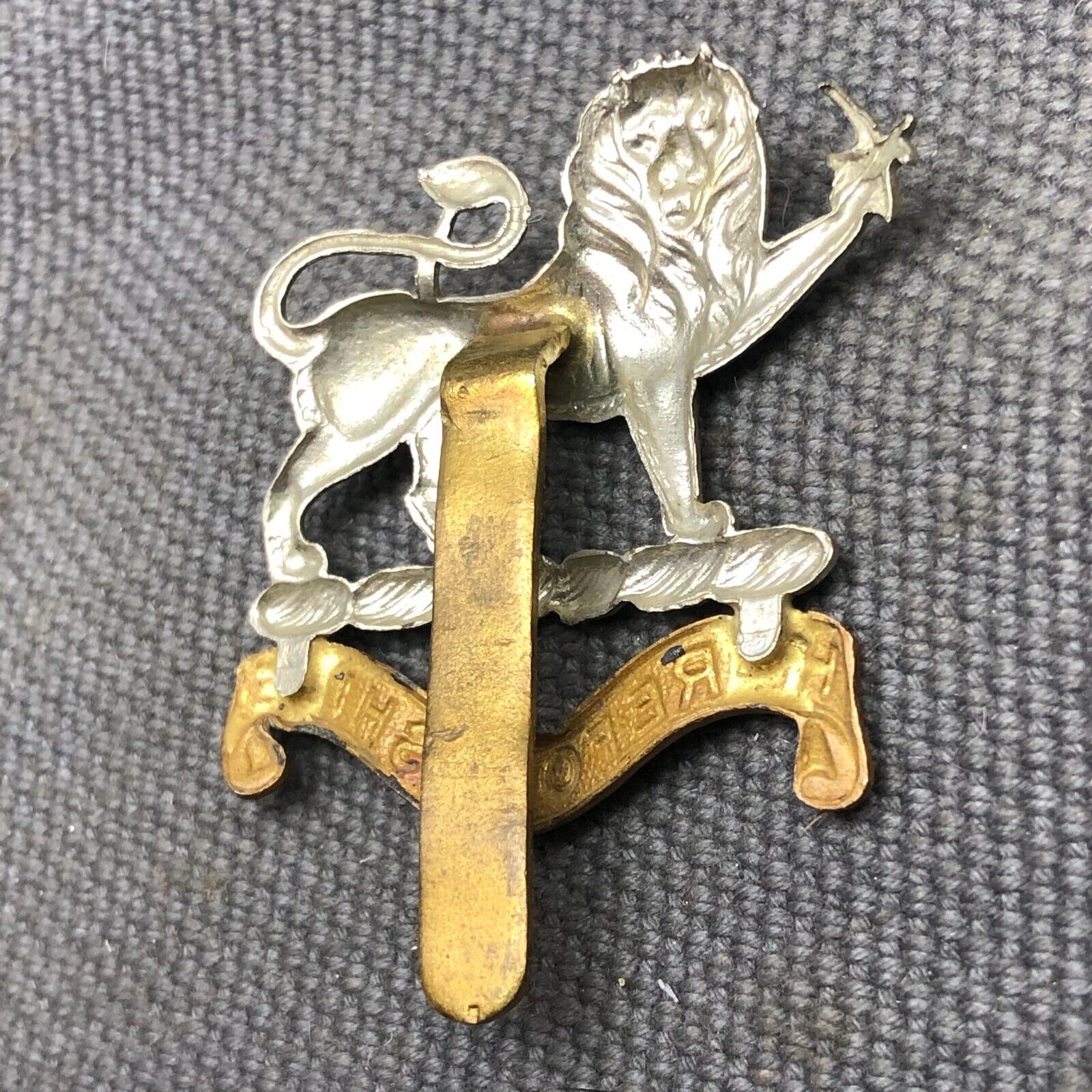 Original WW2 British Army Cap Badge - Herefordshire Light Infantry - The Militaria Shop
