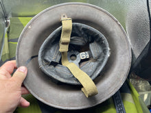 Load image into Gallery viewer, Original WW2 British Army Combat Helmet - Size Marked 6 1/2 - The Militaria Shop