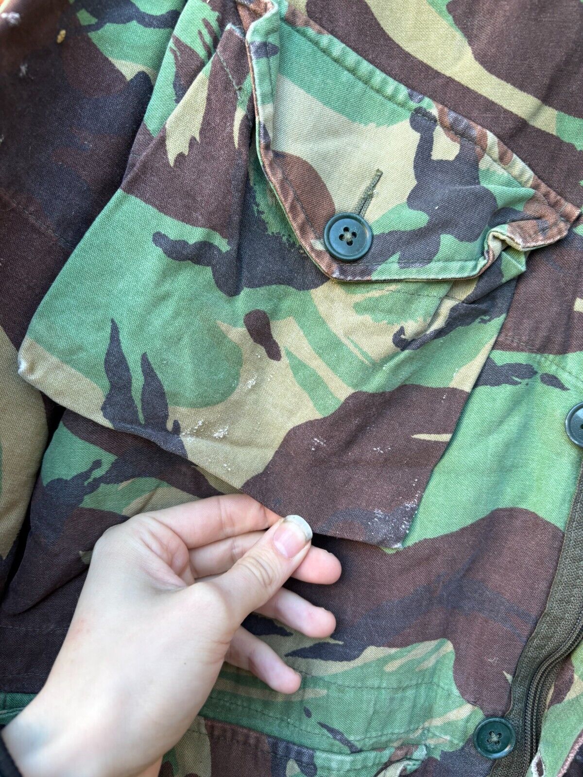 Surplus British Army DPM Smock Combat Size 170/96 - The Militaria Shop