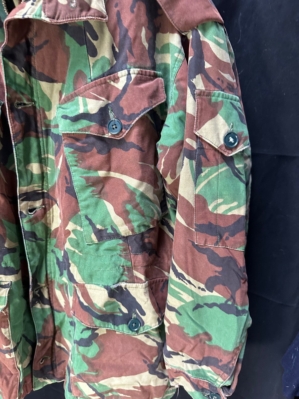 Original British Army DPM 68 Pattern Combat Jacket - Size 2 - 40" Chest - The Militaria Shop