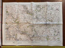 Charger l'image dans la galerie, Original WW2 British Army GSGS Os Map of Great Britain - Harrogate - The Militaria Shop