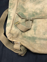 Load image into Gallery viewer, Original WW2 British Army 37 Pattern Large Pack & Strap - Indian Made Bag 1942 - The Militaria Shop