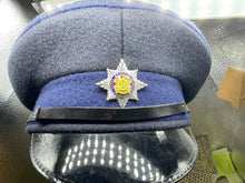 Load image into Gallery viewer, Original British Army Royal Dragoon Guards Peaked Cap - Size 58cm - The Militaria Shop