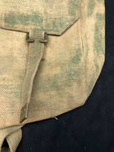 Load image into Gallery viewer, Original WW2 British Army 37 Pattern Large Pack & Strap - Indian Made Bag 1942 - The Militaria Shop