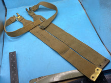 Load image into Gallery viewer, Original Pair of British Army 37 Pattern Khaki Canvas L-Straps - The Militaria Shop
