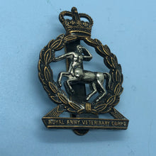 Load image into Gallery viewer, Original British Army Cap Badge - Royal Army Veterinary Corps - The Militaria Shop