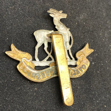 Load image into Gallery viewer, Original WW2 British Army Cap Badge - Royal Warwickshire Regiment - The Militaria Shop