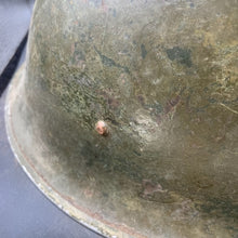 Load image into Gallery viewer, Original WW2 British/Canadian Army Mk3 "Turtle" Combat Helmet - The Militaria Shop