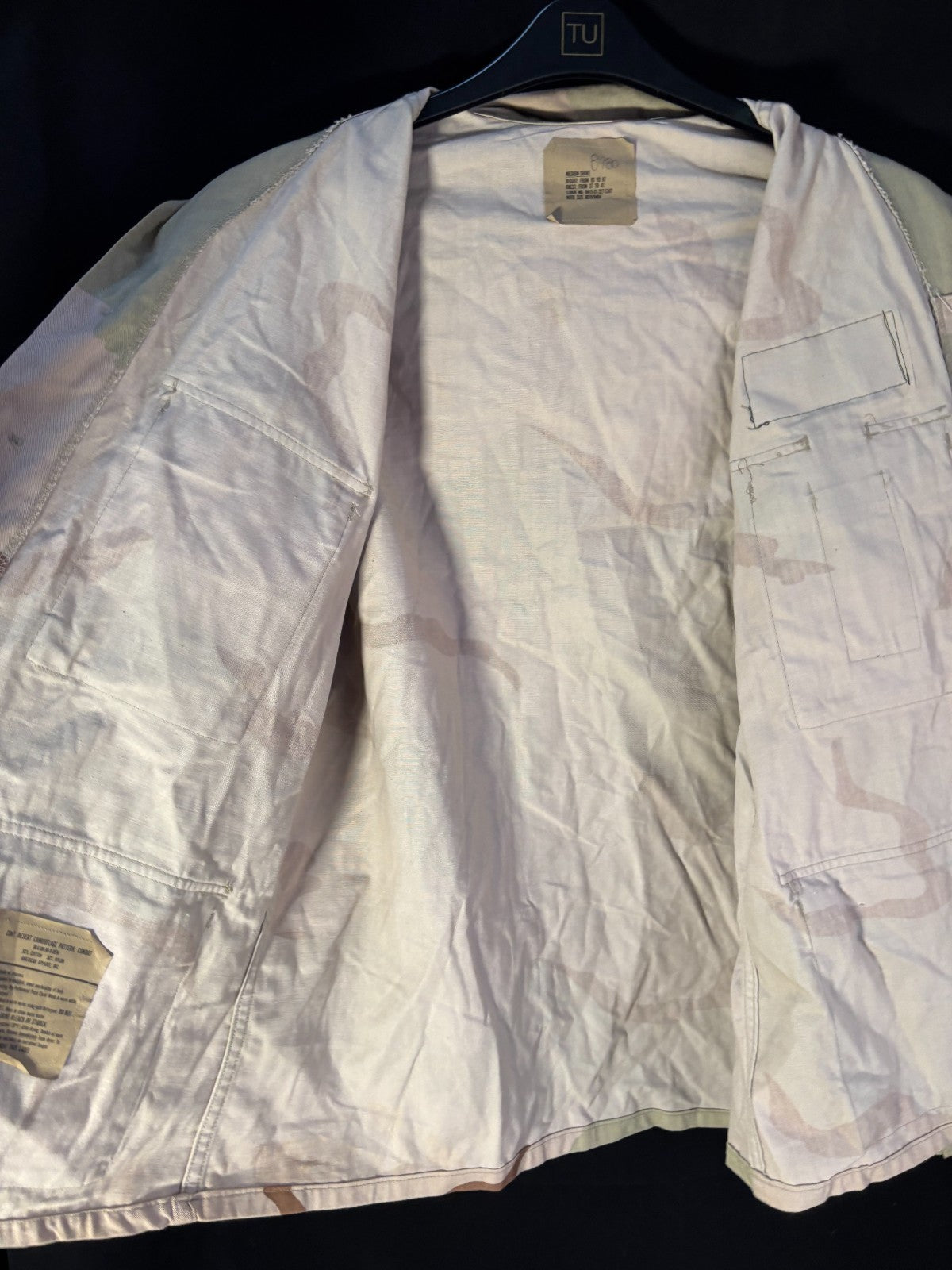 Gulf War US Army DCU Camouflaged Combat Field Coat/Jacket - Medium/Short - The Militaria Shop