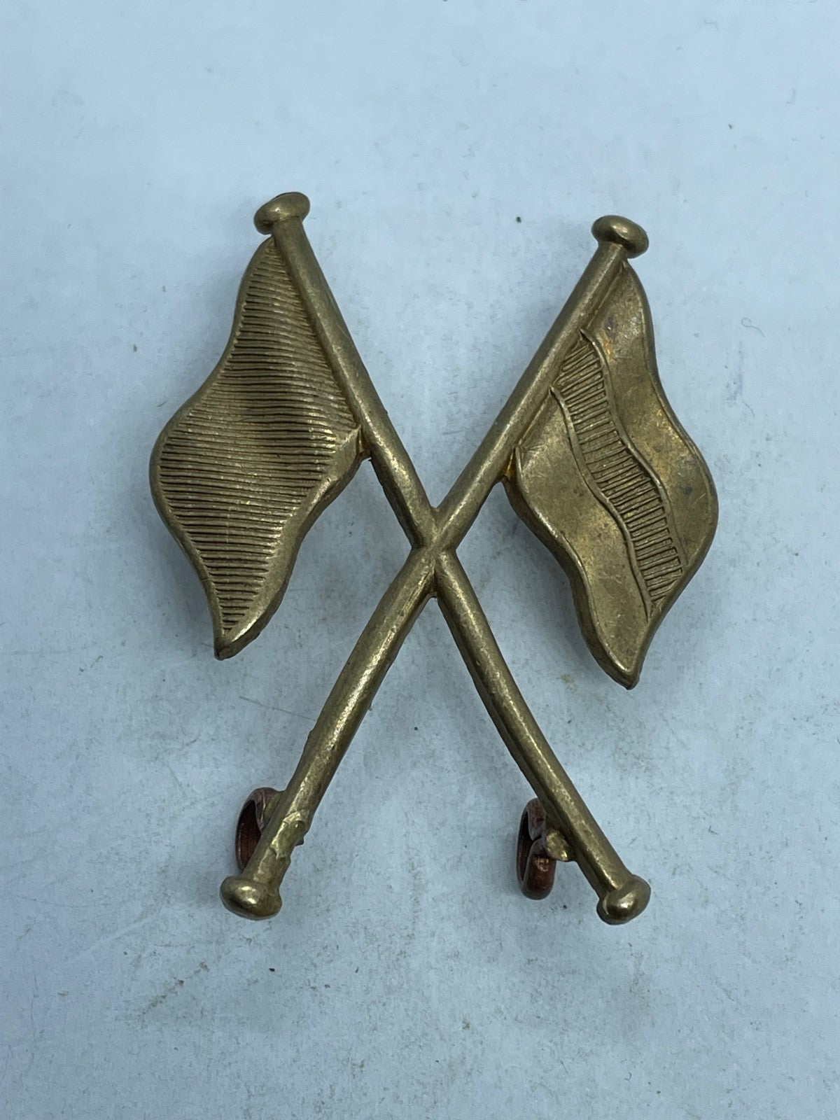 Original WW1 / WW2 British Army Signallers Flag Sleeve Qualification Badge - The Militaria Shop