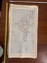 Load image into Gallery viewer, Original WW2 British Army RAF Navy Base Map of Great Britain - Shetland Islands - The Militaria Shop