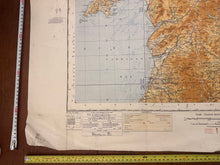 Load image into Gallery viewer, Original WW2 British Army RAF Navy Base Map of England - North Wales /Manchester - The Militaria Shop