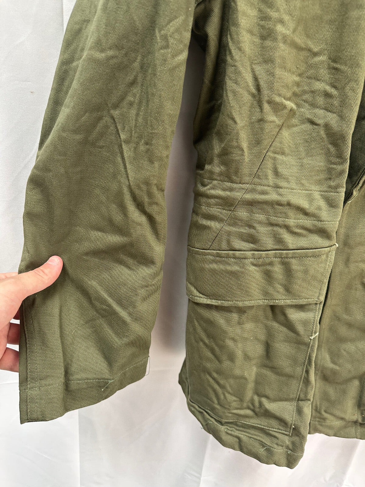 Genuine British Army 1967 Pattern Green Jacket Overall - Size 6 - 43" Chest - The Militaria Shop