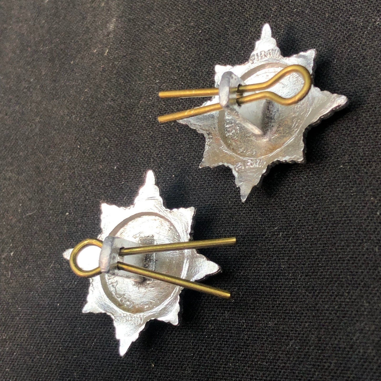 Original British Collar Badge Pair - Royal Dragoon Guards - The Militaria Shop