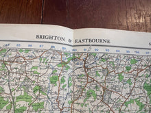 Load image into Gallery viewer, Original WW2 British Army GSGS OS Map of England & Wales - Brighton & Eastbourne - The Militaria Shop