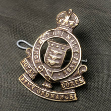 Load image into Gallery viewer, Original WW2 British Army Collar Badge - Royal Army Ordnance Corps - RAOC - The Militaria Shop