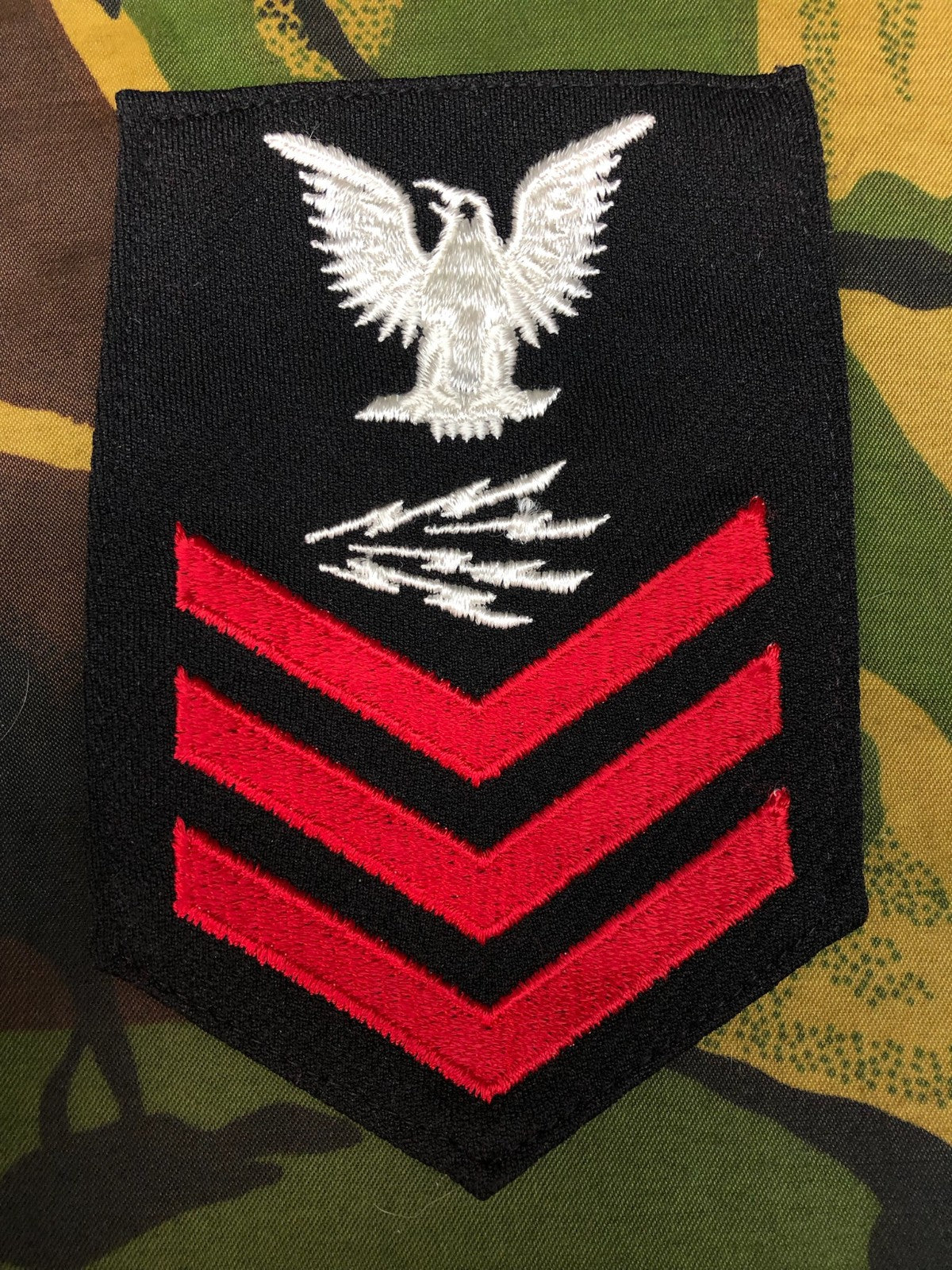 Genuine US Navy PO 1 Information Systems Technician Patch / Badge - The Militaria Shop