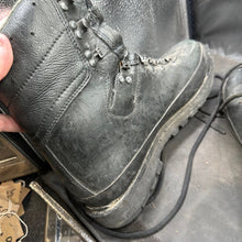 Load image into Gallery viewer, Austrian Army Black Leather Heavy Duty Combat Boots - Size EU 42 - UK 8 - The Militaria Shop