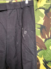 Lade das Bild in den Galerie-Viewer, Genuine British Royal Navy No.3 Dress Trousers - Size 80/76/92 - The Militaria Shop