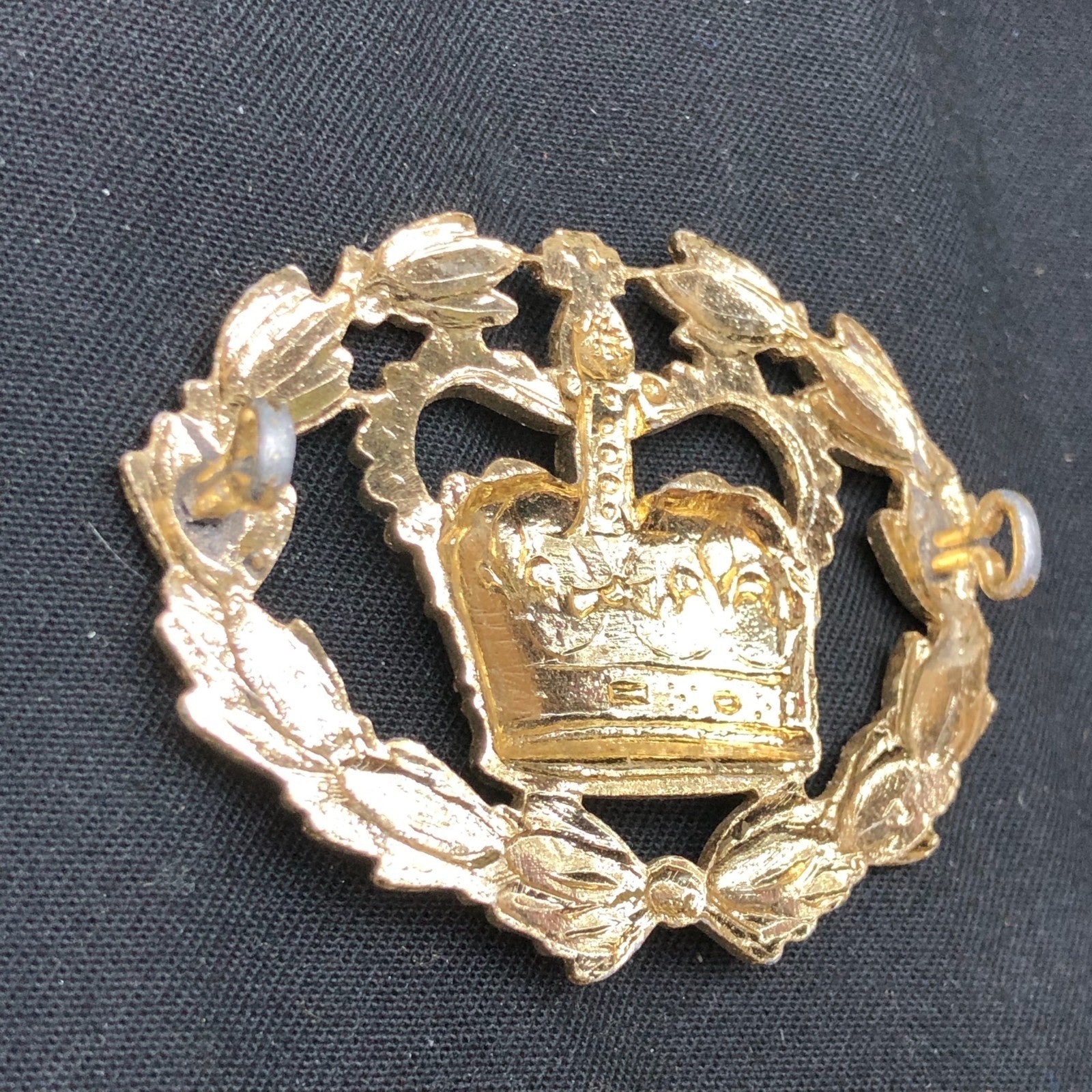 Original British Staybrite Army Cap - Warrant Officer 2nd Class - The Militaria Shop
