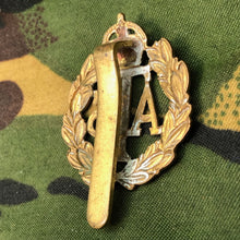 Load image into Gallery viewer, Original WW2 British Cap Badge - Auxiliary Territorial Service - The Militaria Shop