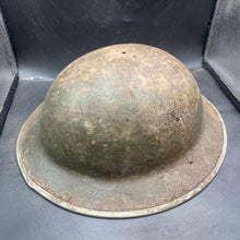 Load image into Gallery viewer, Original WW2 British Army Mk2 "Brodie" Combat Helmet - The Militaria Shop