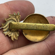 Load image into Gallery viewer, Original British Army WW1 / WW2 Northumberland Fusiliers Cap Badge - The Militaria Shop