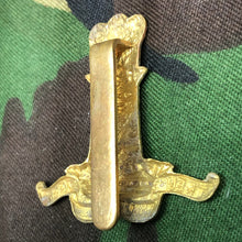Load image into Gallery viewer, Original British Army 11th Hussars Regiment Cap Badge - The Militaria Shop