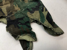 Load image into Gallery viewer, Original US Army Vietnam War Era M1 Camo Helmet Cover - Local Find - Combat Worn - The Militaria Shop