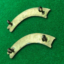 Load image into Gallery viewer, Original WW1 British Army Red Cross Brass Shoulder Titles - The Militaria Shop