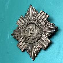 Load image into Gallery viewer, British Army Cap Badge - 74th (Highland) Regiment of Foot - The Militaria Shop