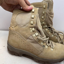 Charger l'image dans la galerie, British Army Surplus Brown/Tan Combat Boots - Meindl - Size UK 6 - The Militaria Shop