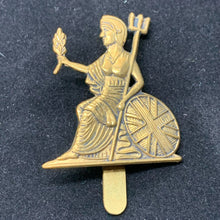 Load image into Gallery viewer, Original WW2 British Army Cap Badge - Norfolk Regiment - The Militaria Shop