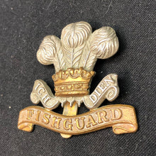 Load image into Gallery viewer, Original WW2 British Army Cap Badge - Pembroke Yeomanry - The Militaria Shop