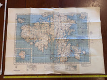 Load image into Gallery viewer, Original WW2 British Army GSGS Map of Scotland - Mainland Shetland Islands - The Militaria Shop